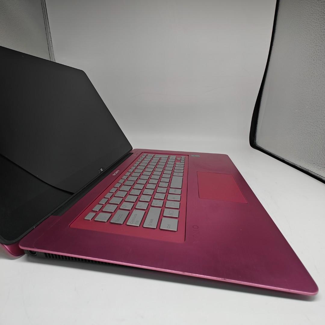 【VAIO】高速i7 SSD500GB 16GB ピンク タッチパネルノートPC