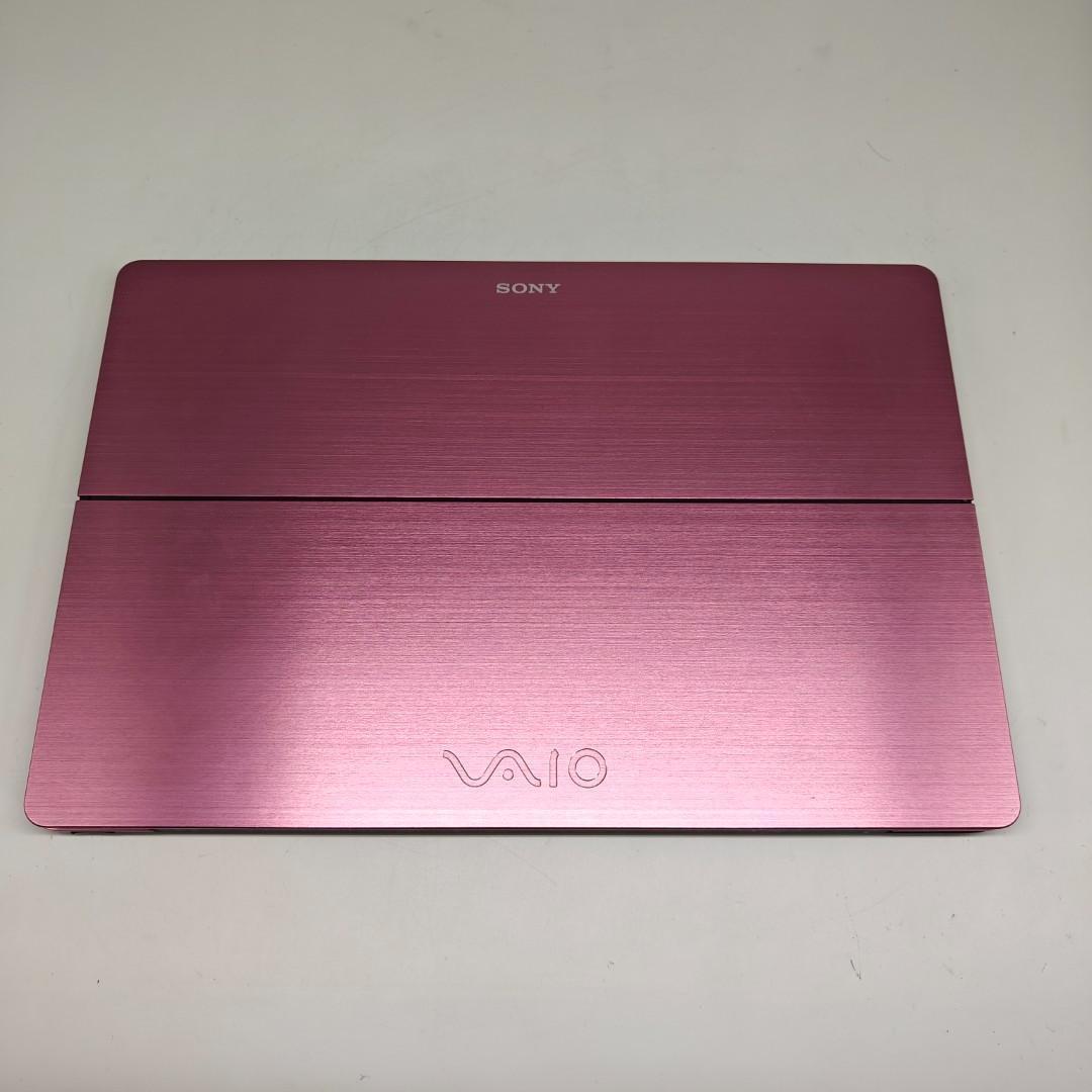 【VAIO】高速i7 SSD500GB 16GB ピンク タッチパネルノートPC