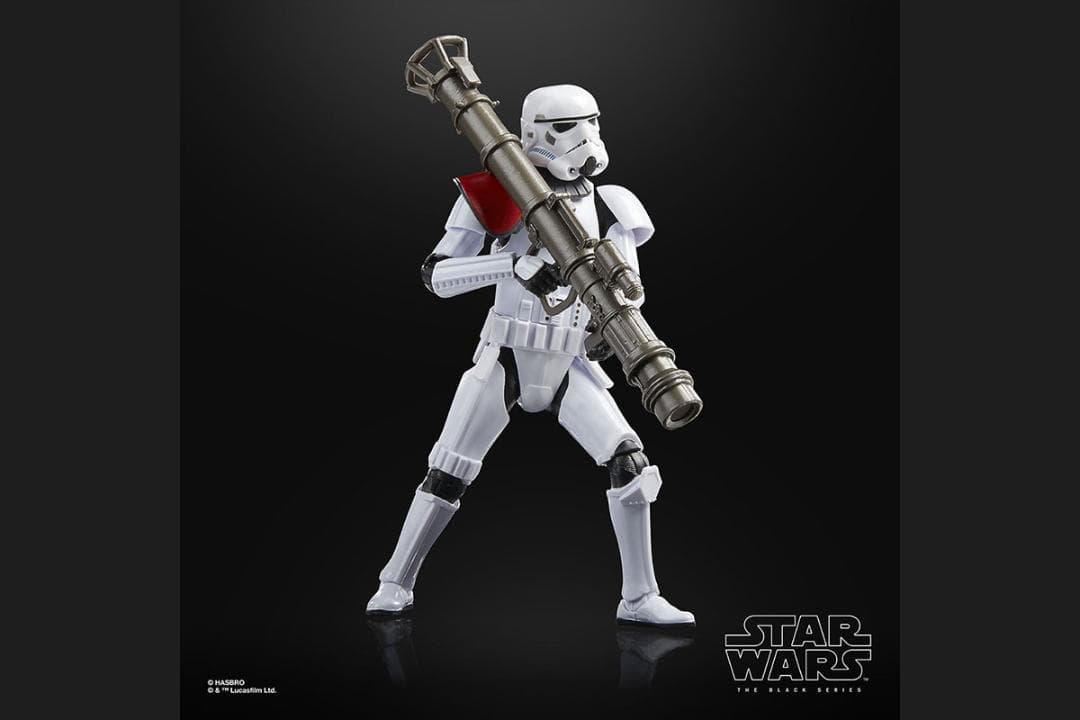 ハズブロ　スター・ウォーズ ＢＬＡＣＫシリーズ ロケット・ランチャー・トルーパー