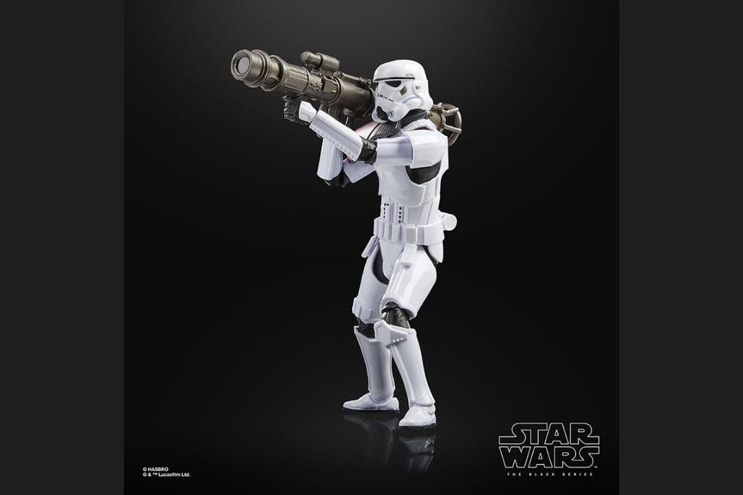 ハズブロ　スター・ウォーズ ＢＬＡＣＫシリーズ ロケット・ランチャー・トルーパー