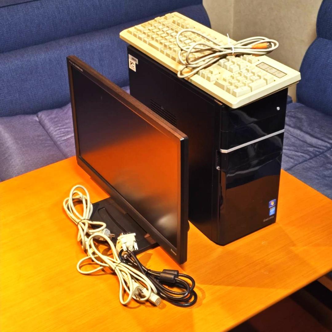 iiyama製ミニタワーPC Corei7＋iiyamaモニター＋KB