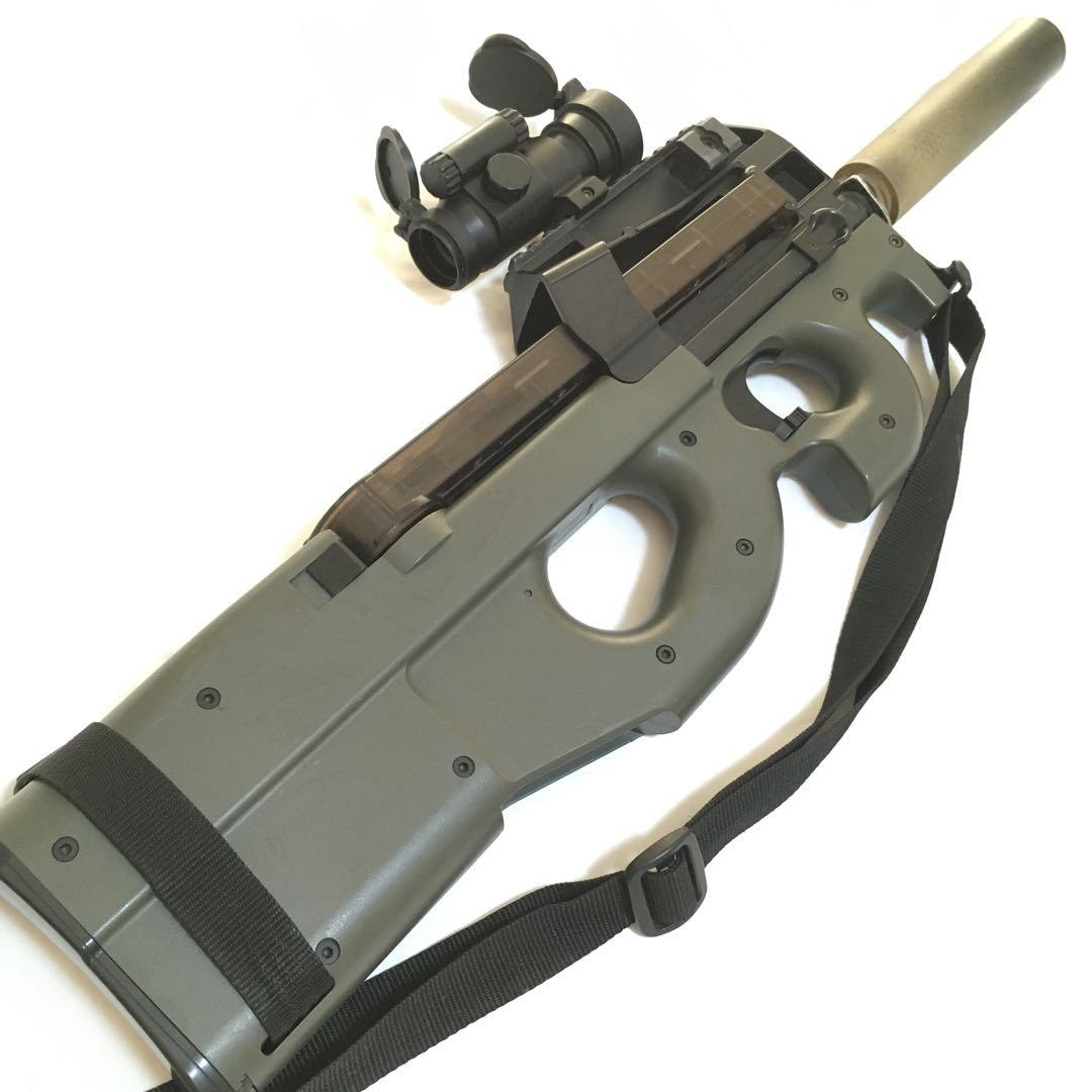 キ*シ様 【動作快調!!】 東京マルイ ハイサイクル 電動ガン P90 セット!