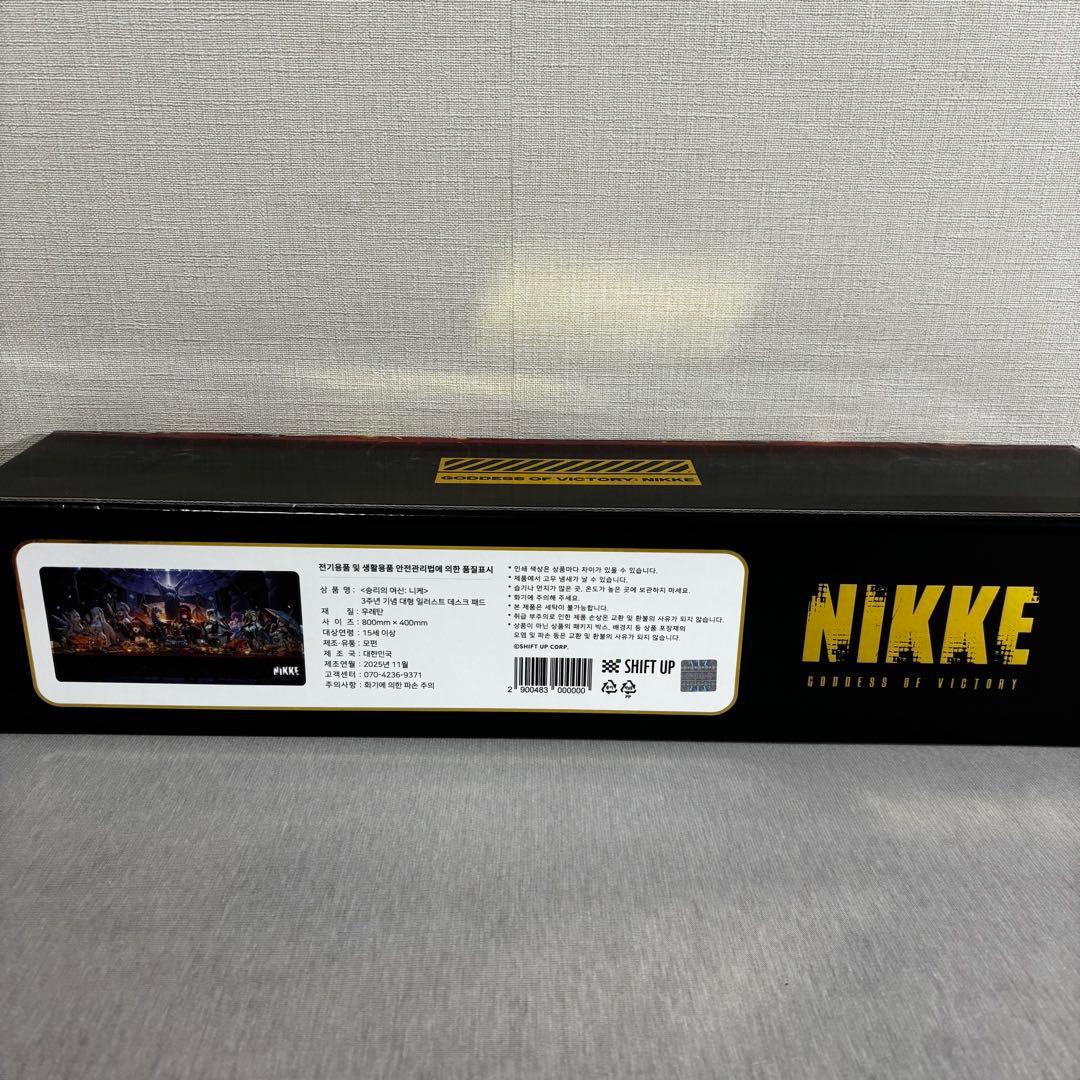 NIKKE プレイマット デスクマット 3周年 AGF2025 韓国 勝利の女神