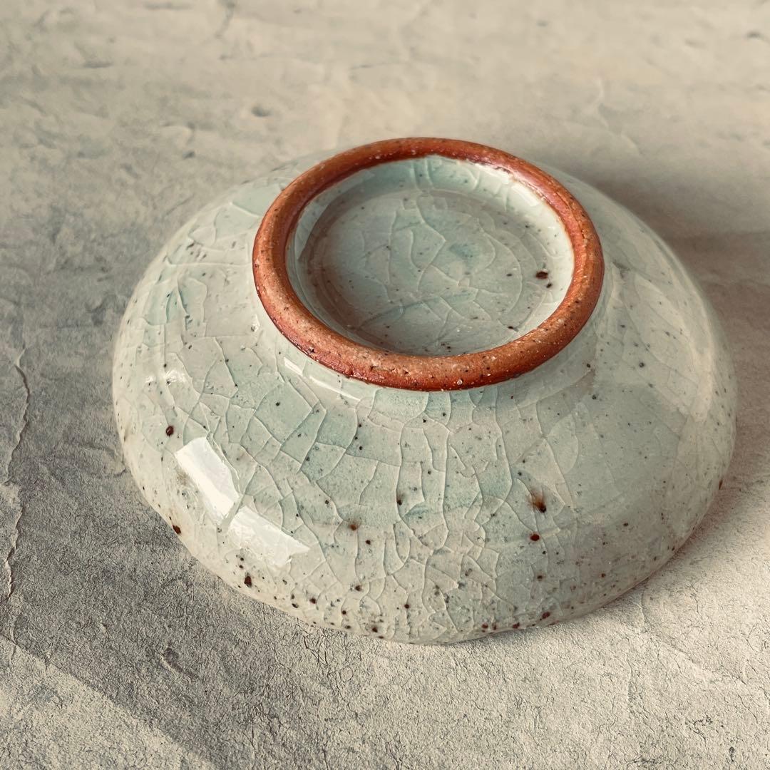 【新品未使用】イムサエム 染付 兎紋輪花小皿　入手困難