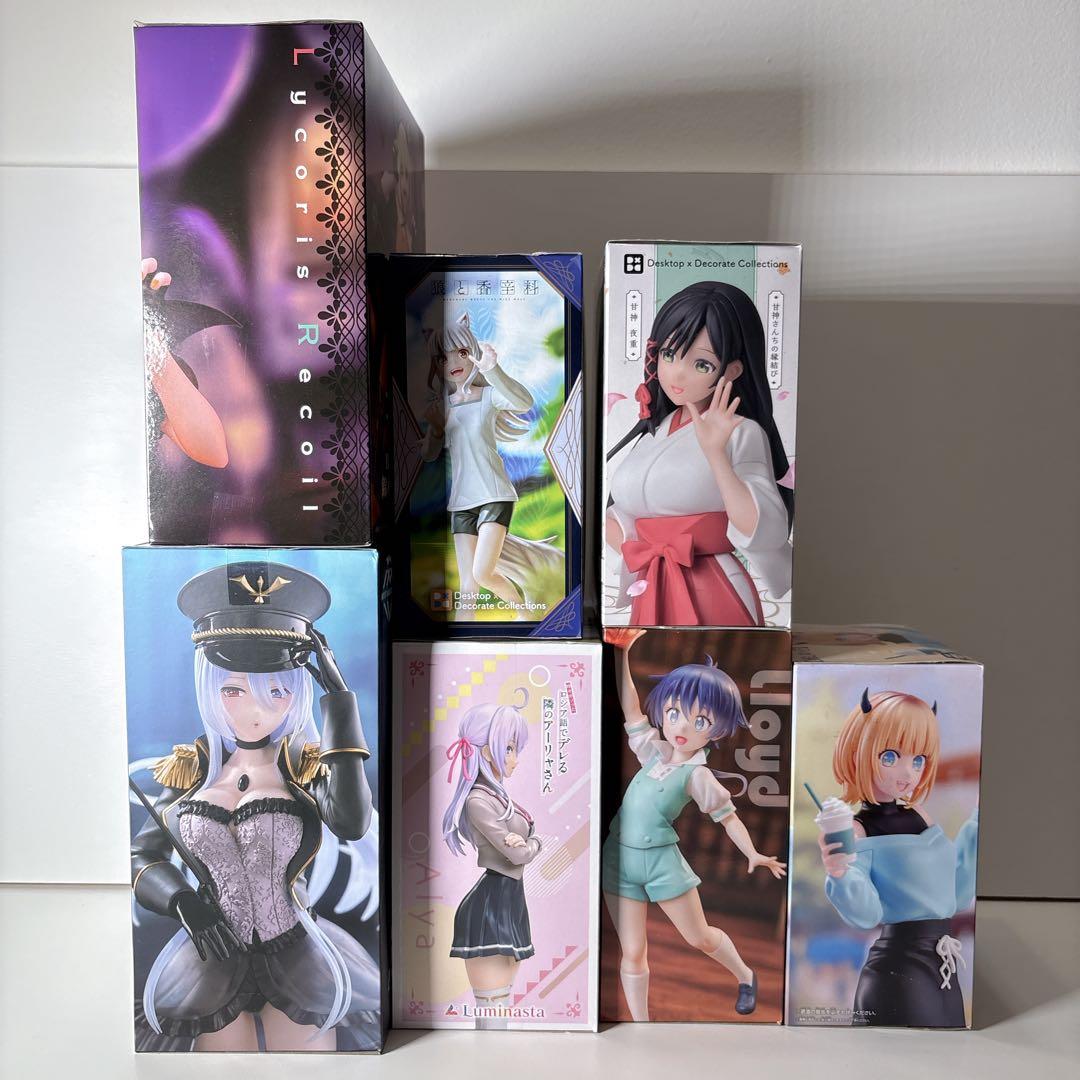 未開封 美少女フィギュア プライズ 7体セット 喜多川海夢 アーリャ アニメ