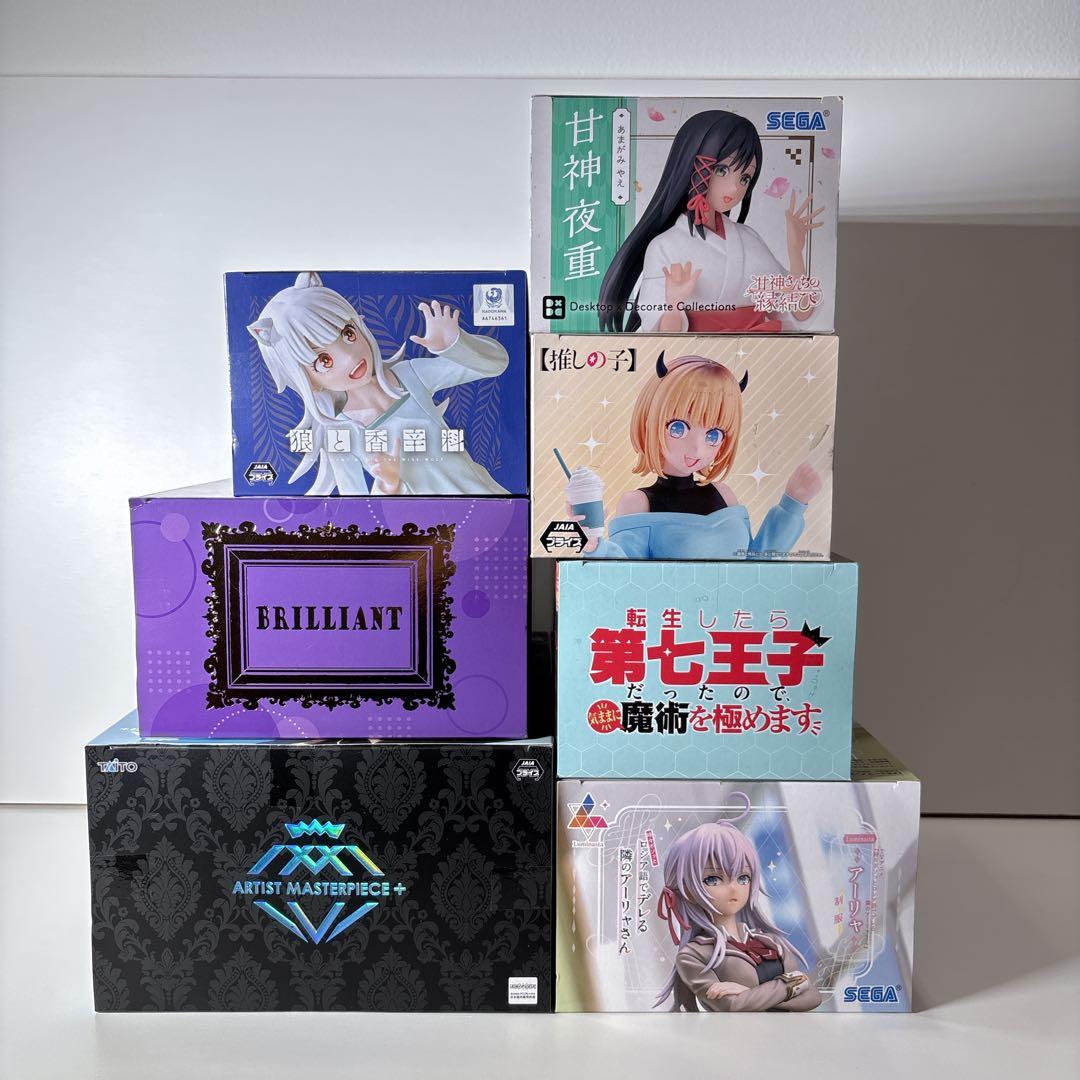 未開封 美少女フィギュア プライズ 7体セット 喜多川海夢 アーリャ アニメ