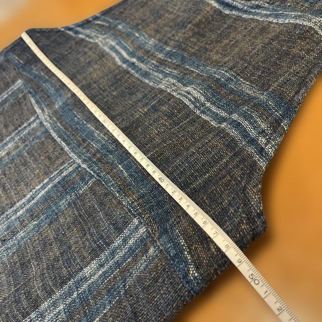うさとの服 綿 エプロン 藍染 草木染 usaato ウサト
