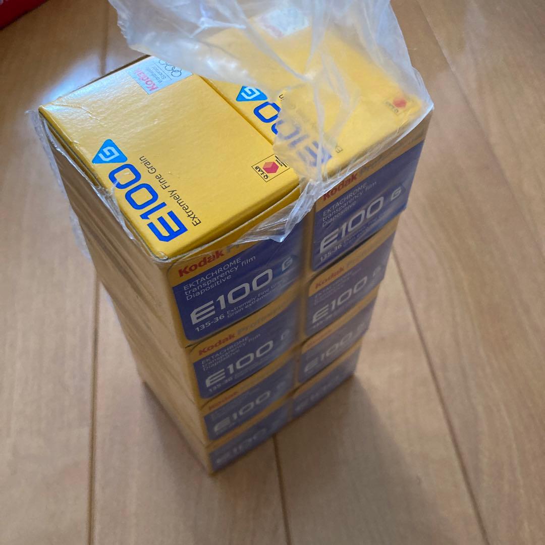 KODAK エクタクローム E100G フィルム 8本　※有効期限切れ