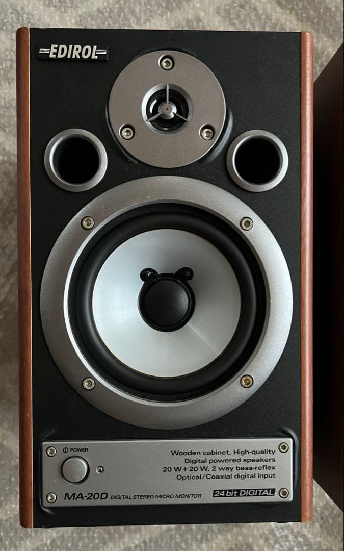 【動作品】Roland EDIROL MA-20D パワードスピーカー ペア