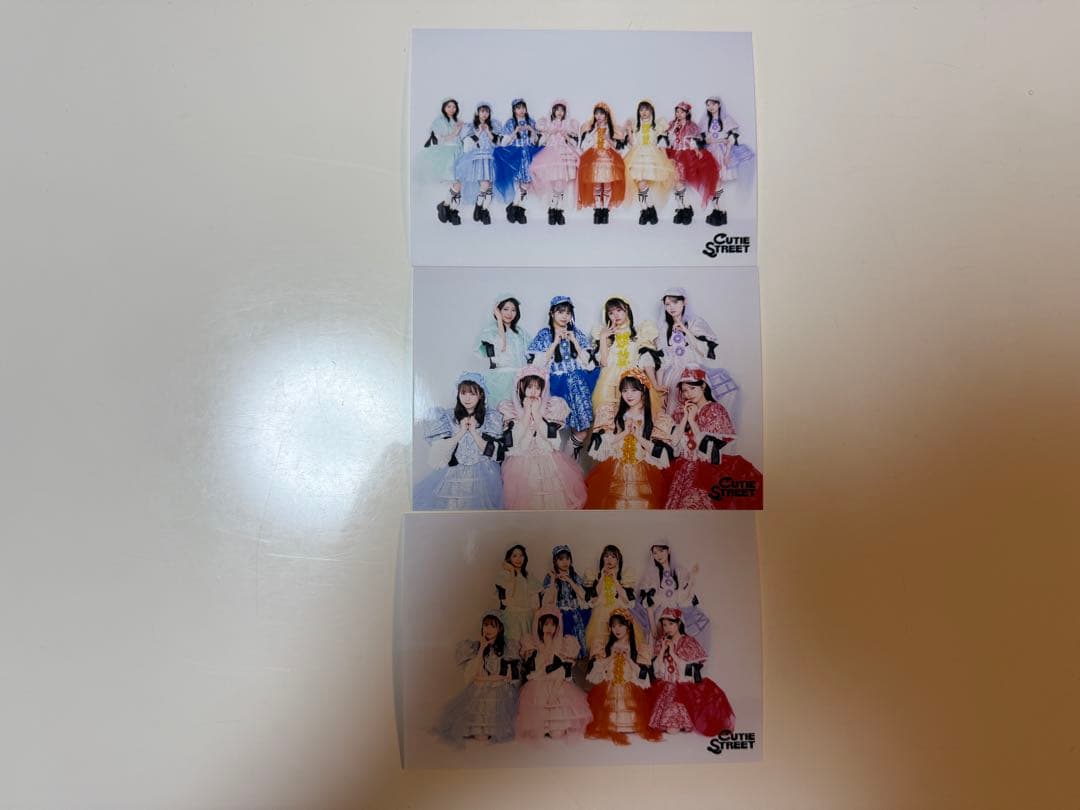 CUTIE STREET きゅーすと アイドル写真セット トクポ トークポート