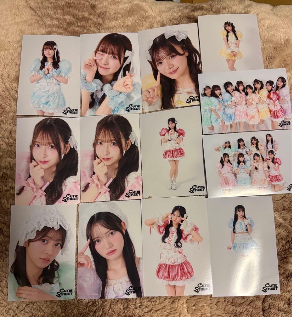 CUTIE STREET きゅーすと アイドル写真セット トクポ トークポート
