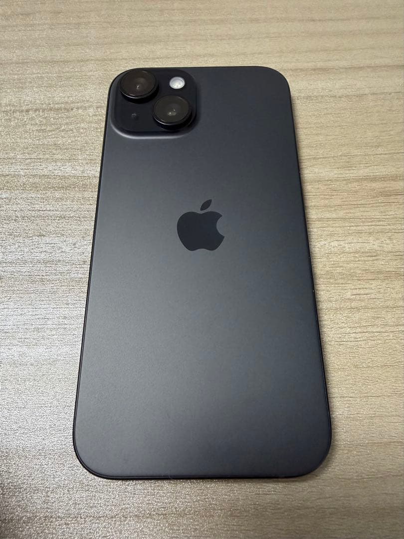 【美品】iPhone15 128GB カラーブラックSIMフリー｜動作良好
