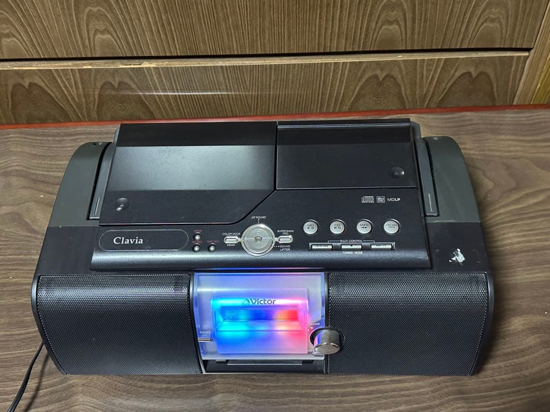 Victor CD・MDポータブルシステム RC-L1MD