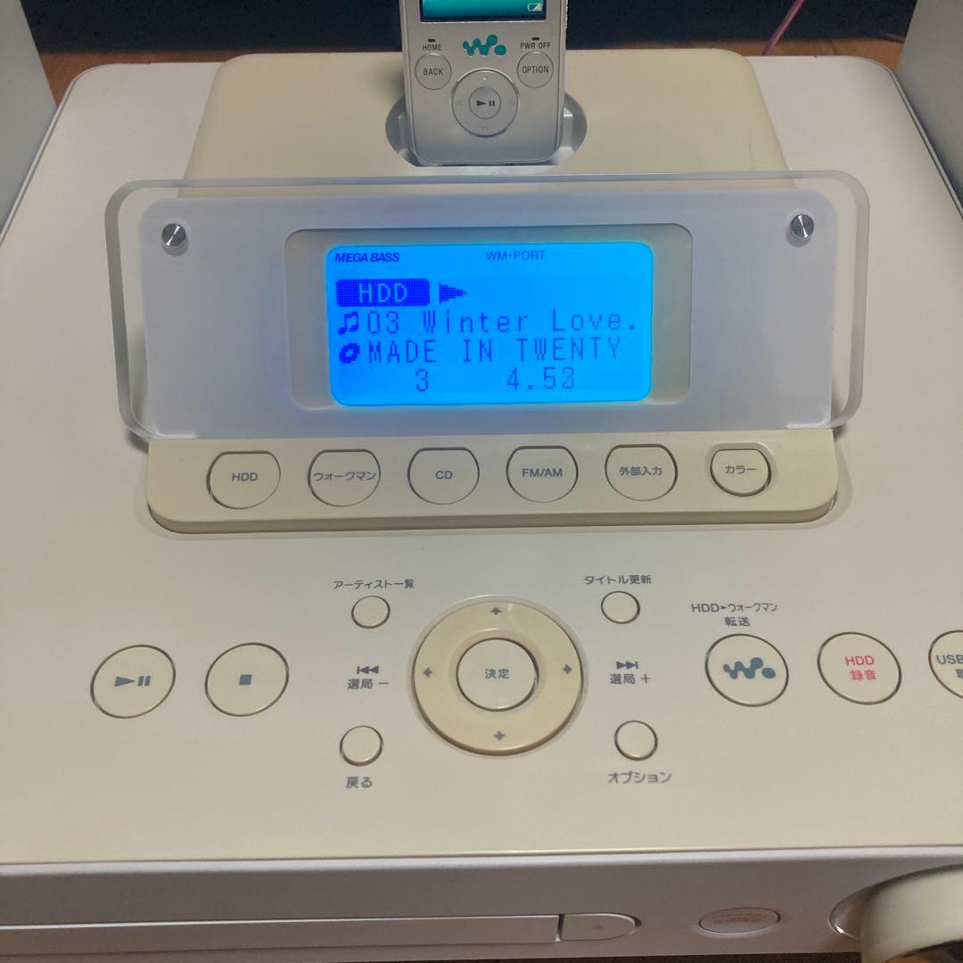 SONY CMT-E300HD(W)美品❣️お値引き‼️