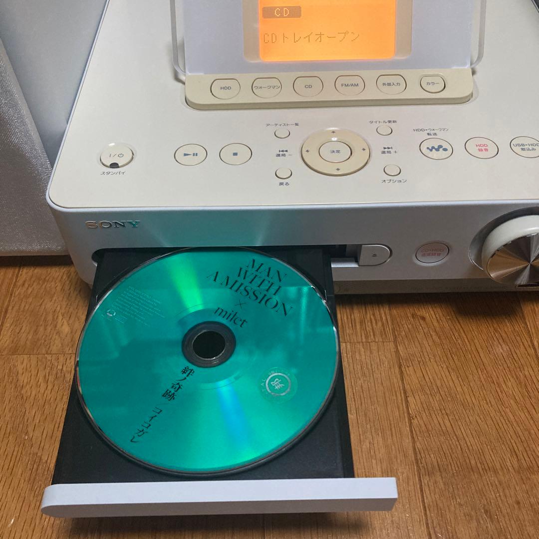 SONY CMT-E300HD(W)美品❣️お値引き‼️