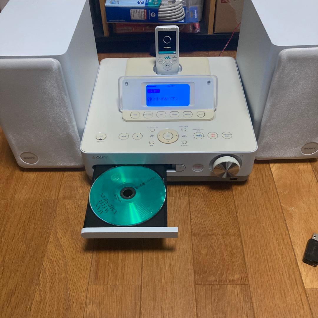 SONY CMT-E300HD(W)美品❣️お値引き‼️