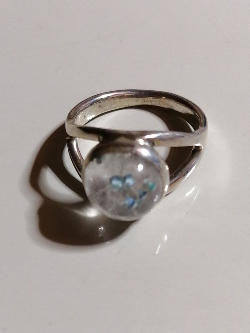 パライバクォーツシルバーリング