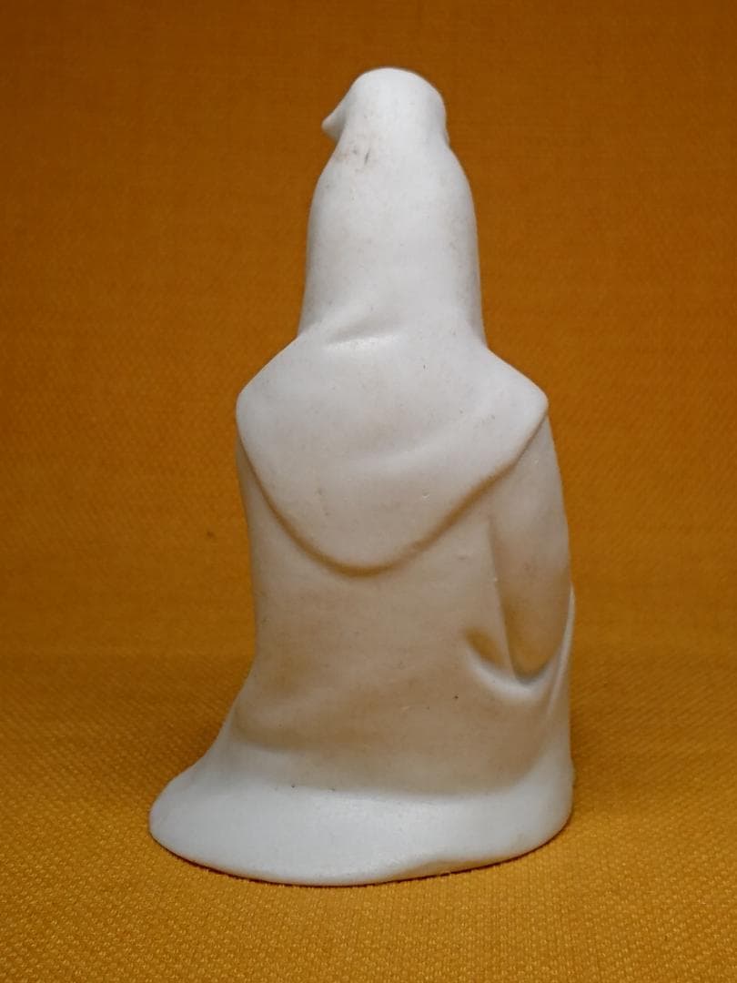 仏教美術　観音　仏像　磁器　置物　インテリア　工芸品　美術品　A1329