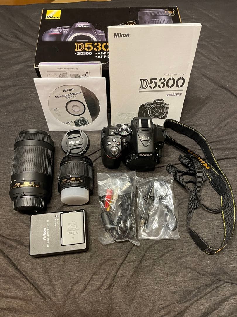 Nikon D5300 AF-P ダブルズームキット　別売レンズセット