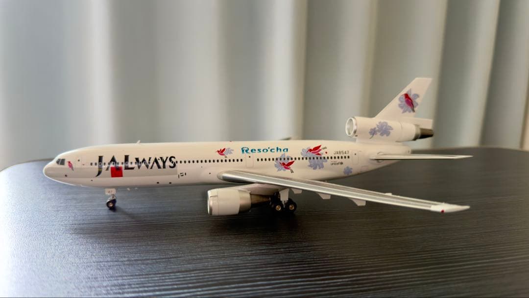【新品】WB 1/200 日航 JAL マクダネルDC-10-40 JA8547