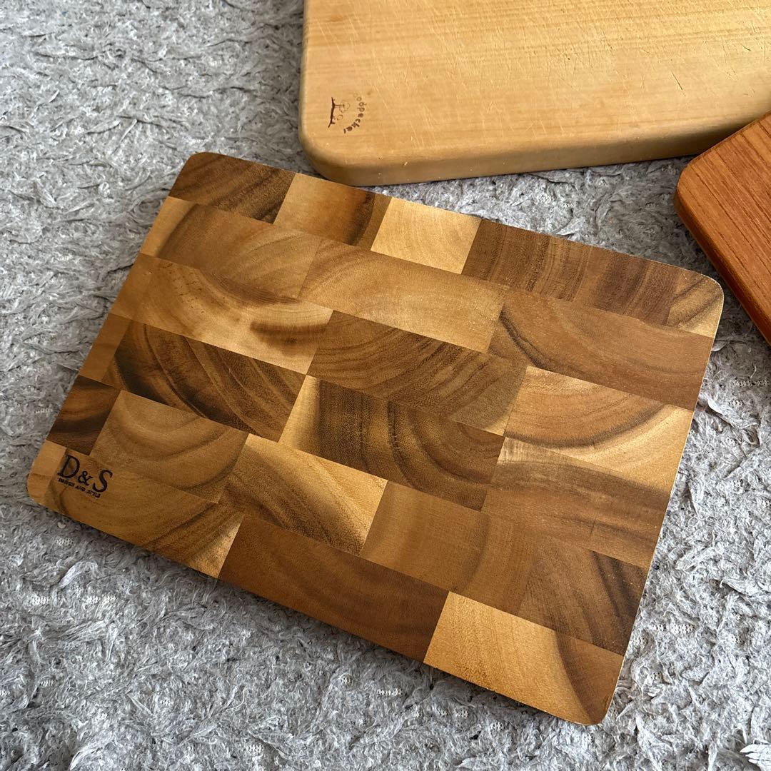 D＆S エンドグレイン カッティングボード ウッド　木のまな板
