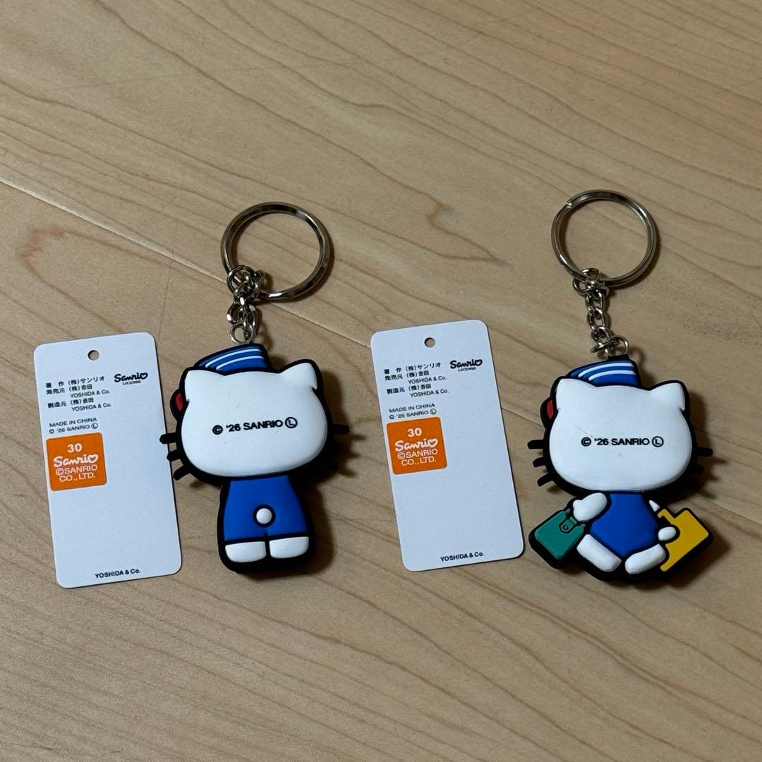 吉田カバン　PORTER X HELLO KITTY キーチェーン　キーホルダー