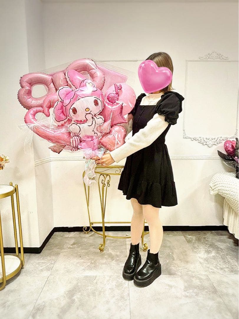 ※2月オーダーストップ中※マイメロちゃんバルーン☆成人式や卒業式に