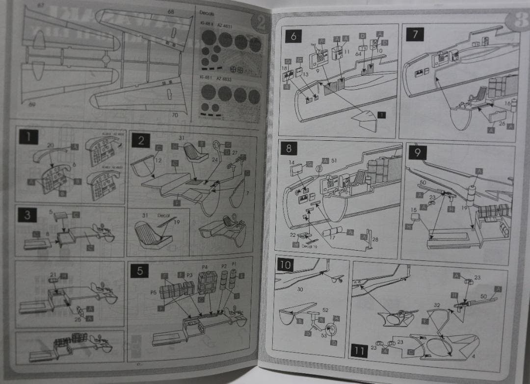 希少AZモデル製（チェコ）　日本陸軍　川崎九九式双発軽爆撃機Ⅱ型　１／４８