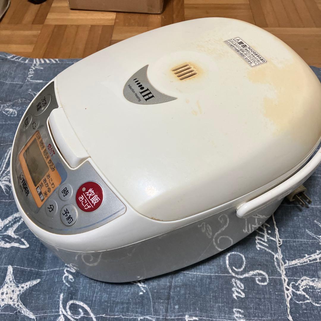 TIGER IH炊飯器 ホワイト