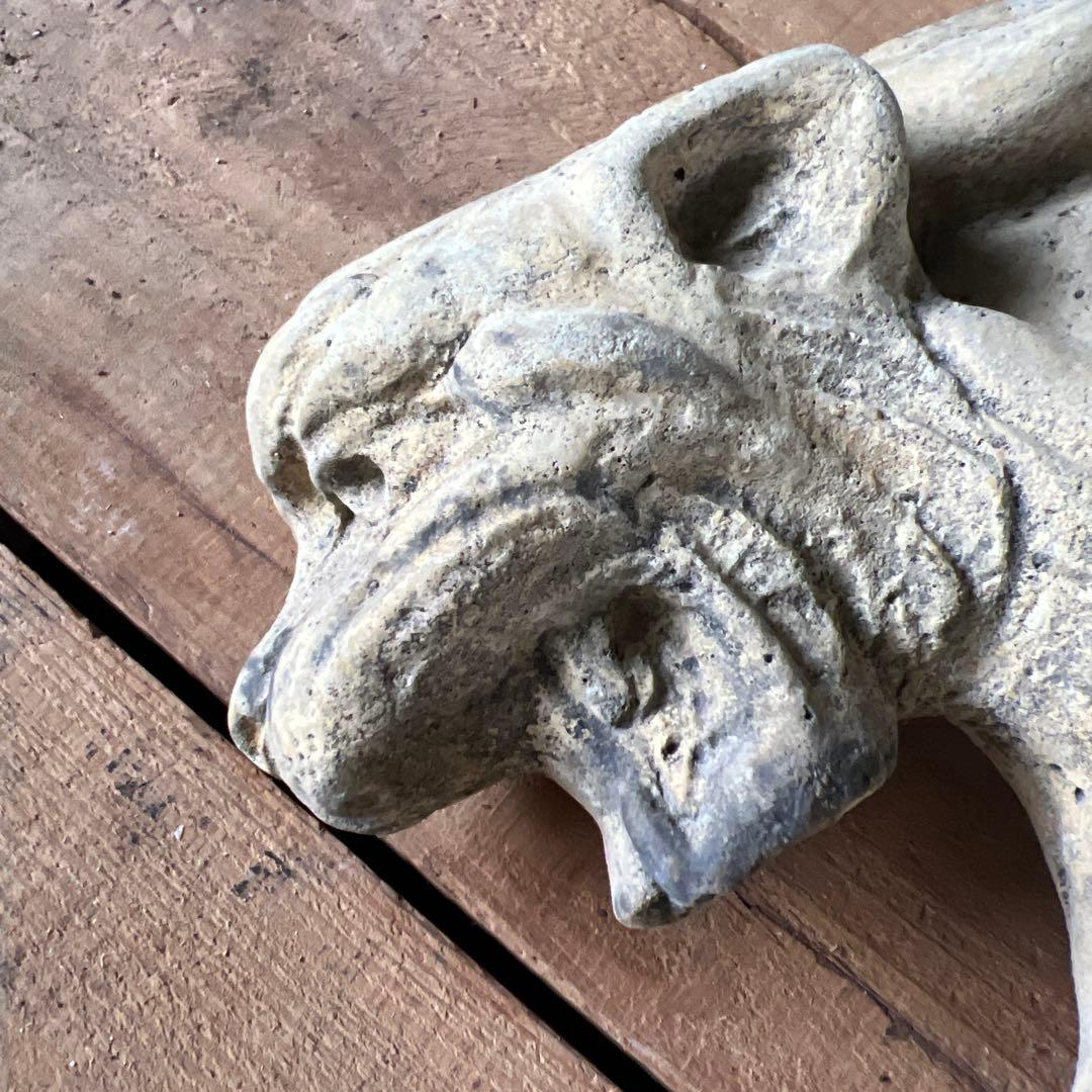 実家整理　古い獅子の像　中国？（最後の一点です）