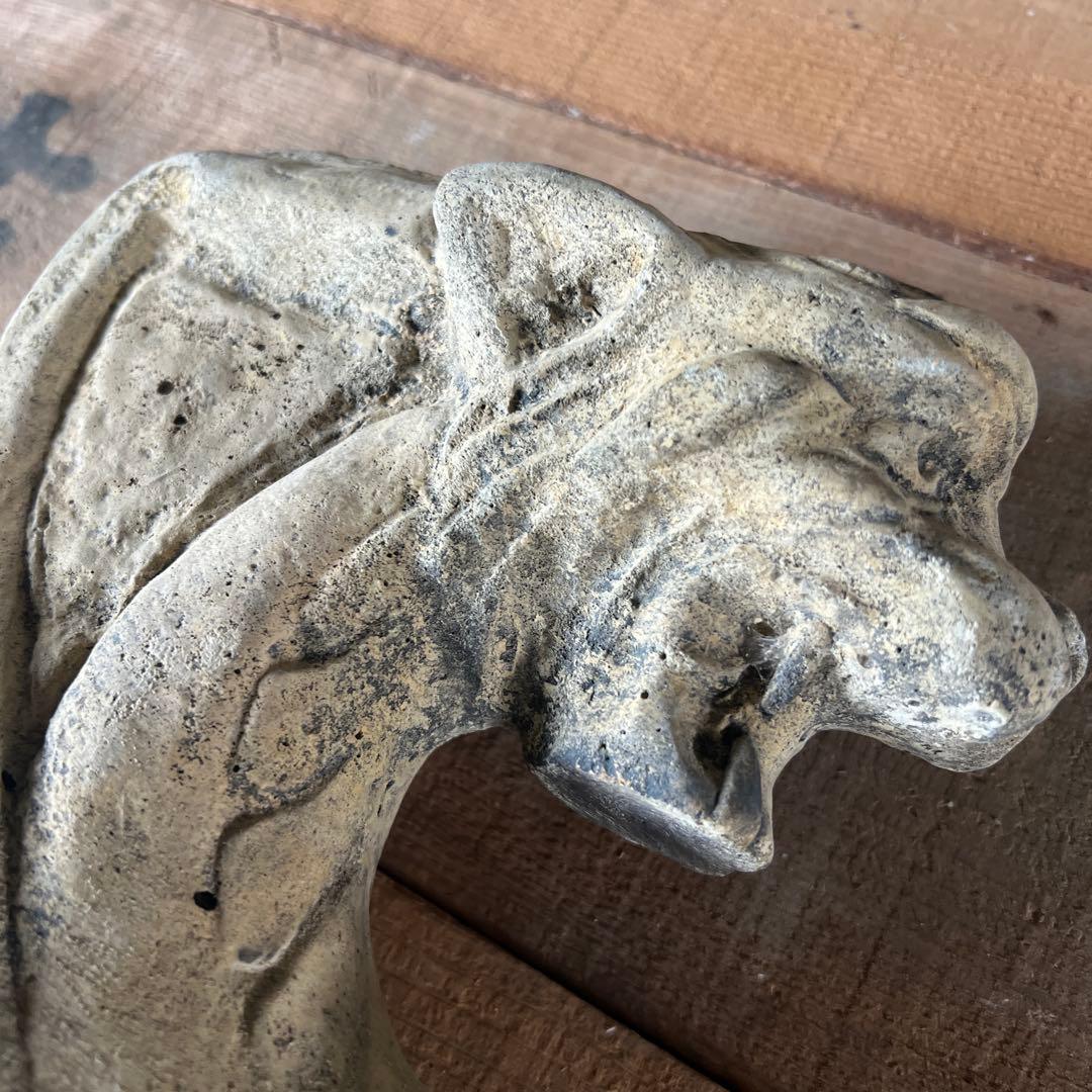 実家整理　古い獅子の像　中国？（最後の一点です）