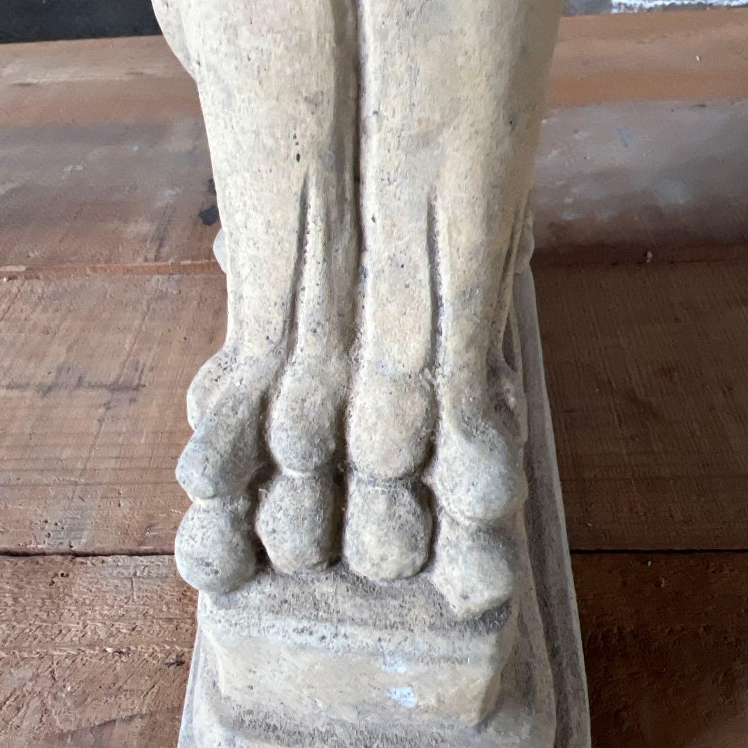 実家整理　古い獅子の像　中国？（最後の一点です）