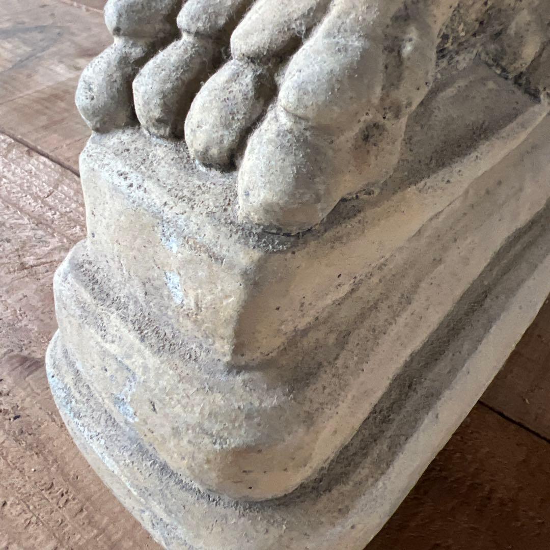 実家整理　古い獅子の像　中国？（最後の一点です）