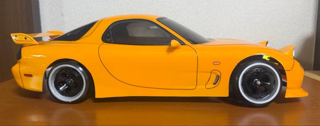 タミヤラジコンボディー　RX-7 FD3S LED電飾付き