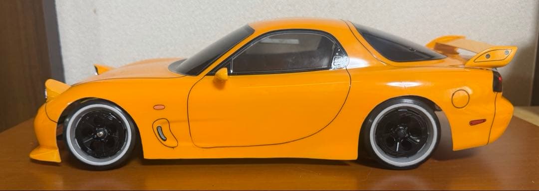 タミヤラジコンボディー　RX-7 FD3S LED電飾付き