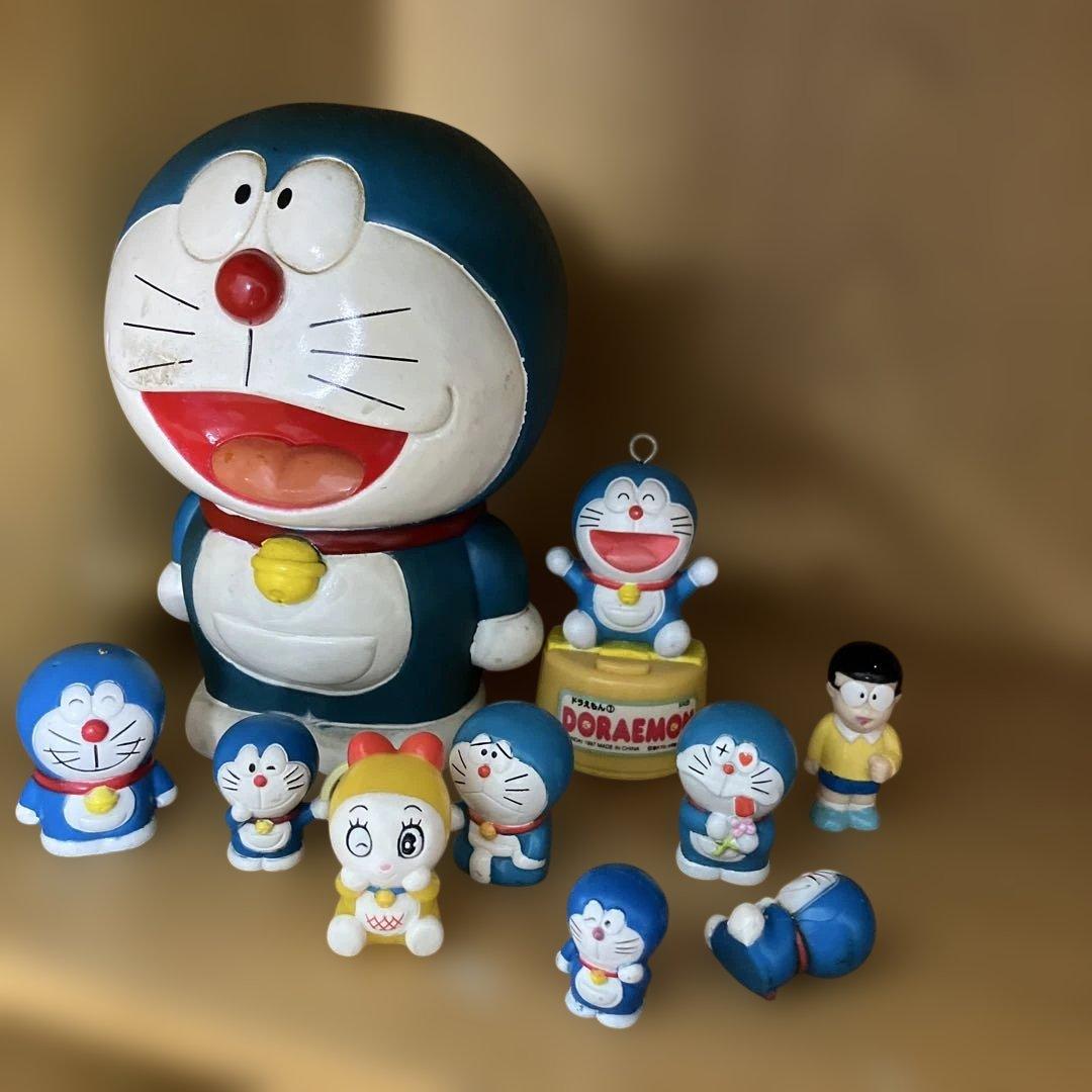 ドラえもん フィギュア　ぬいぐるみ　セット