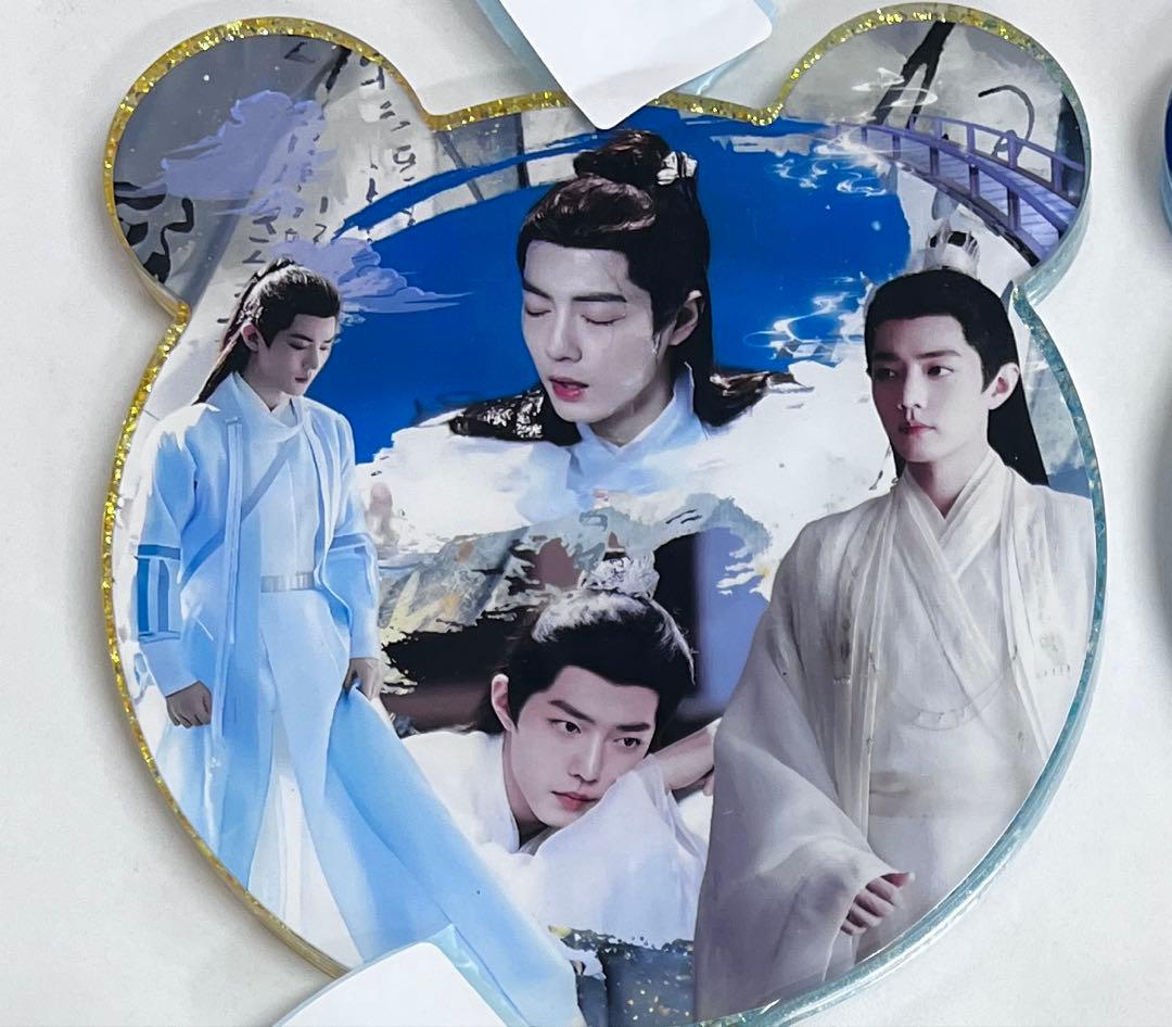 肖戦 超大レジン　手持ちミラー　4点セット確認用❣️0326