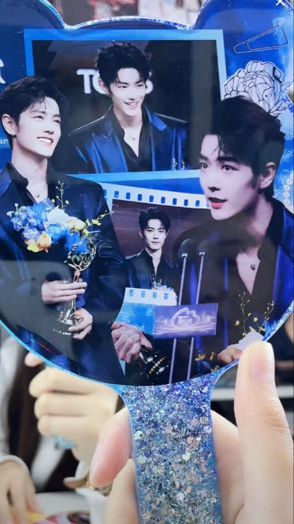 肖戦 超大レジン　手持ちミラー　4点セット確認用❣️0326