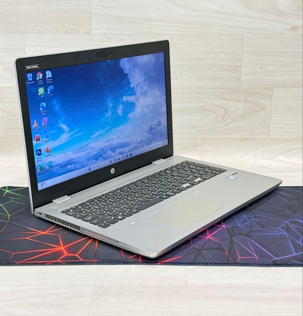 Hp ProBookノートエイチピーCorei5/8GB/256GB＋500GB