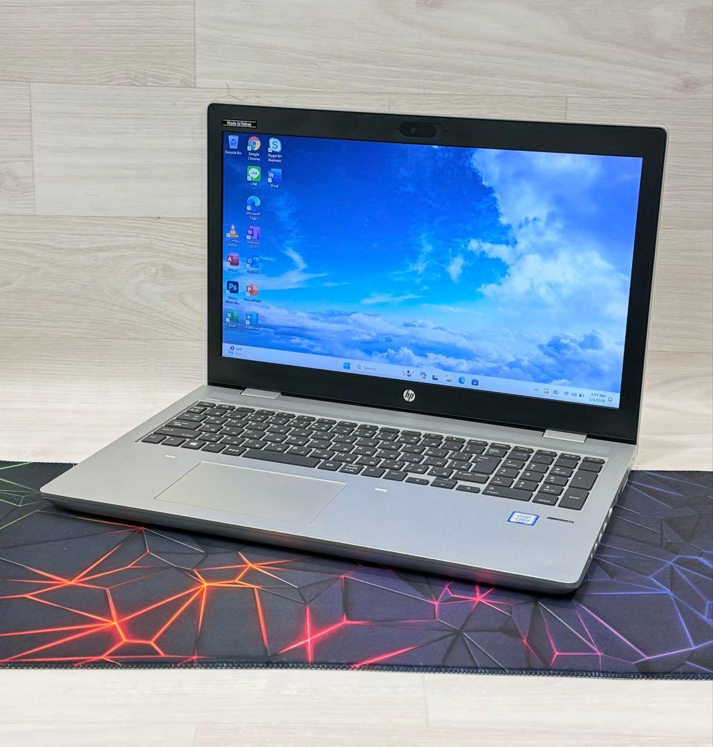 Hp ProBookノートエイチピーCorei5/8GB/256GB＋500GB