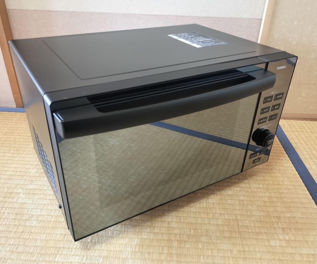 2023年製 ツインバード18Lオーブンレンジ フラットテーブル DR-E857