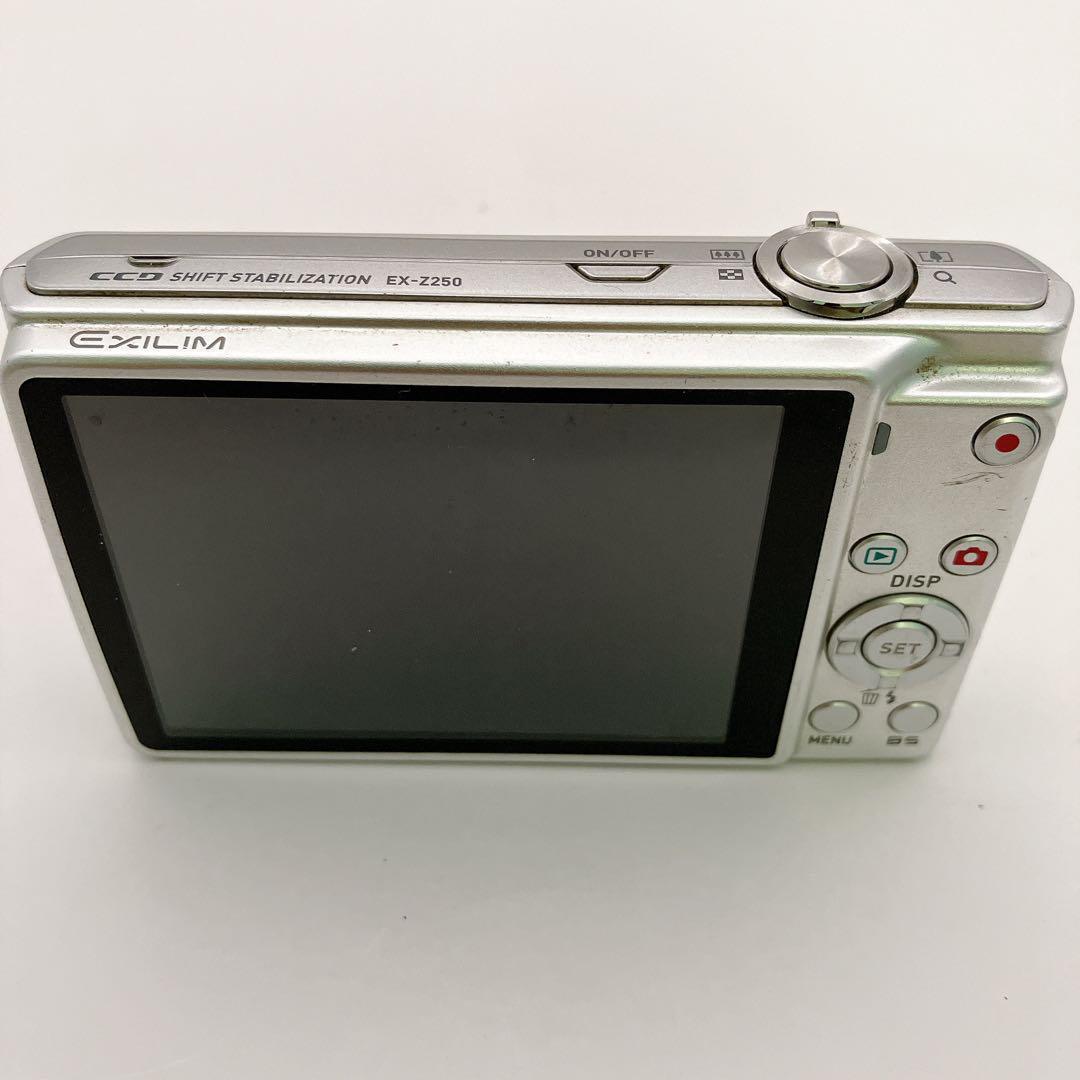 動作確認済み CASIO EXILIM ZOOM EX-Z250 シルバー