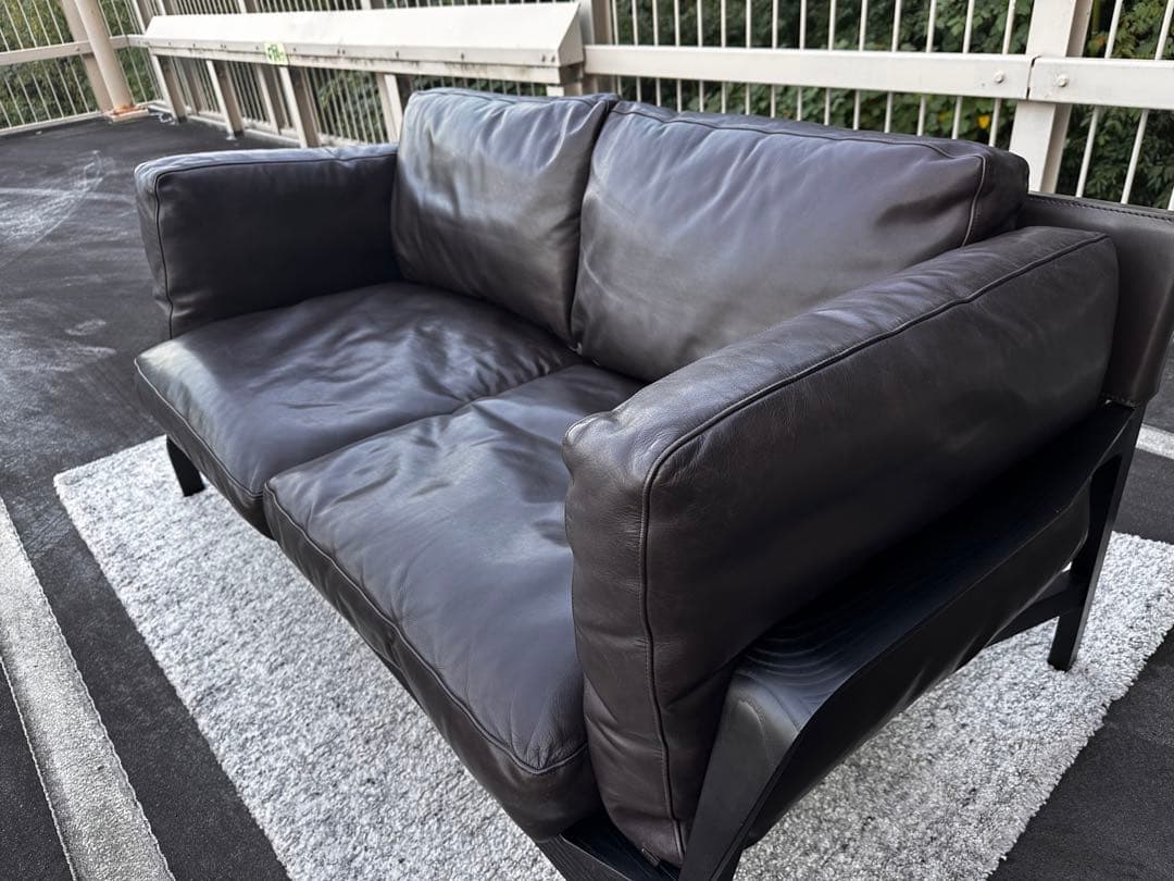 展示品 cassina カッシーナ 285ELORO エローロ　2人掛けソファ