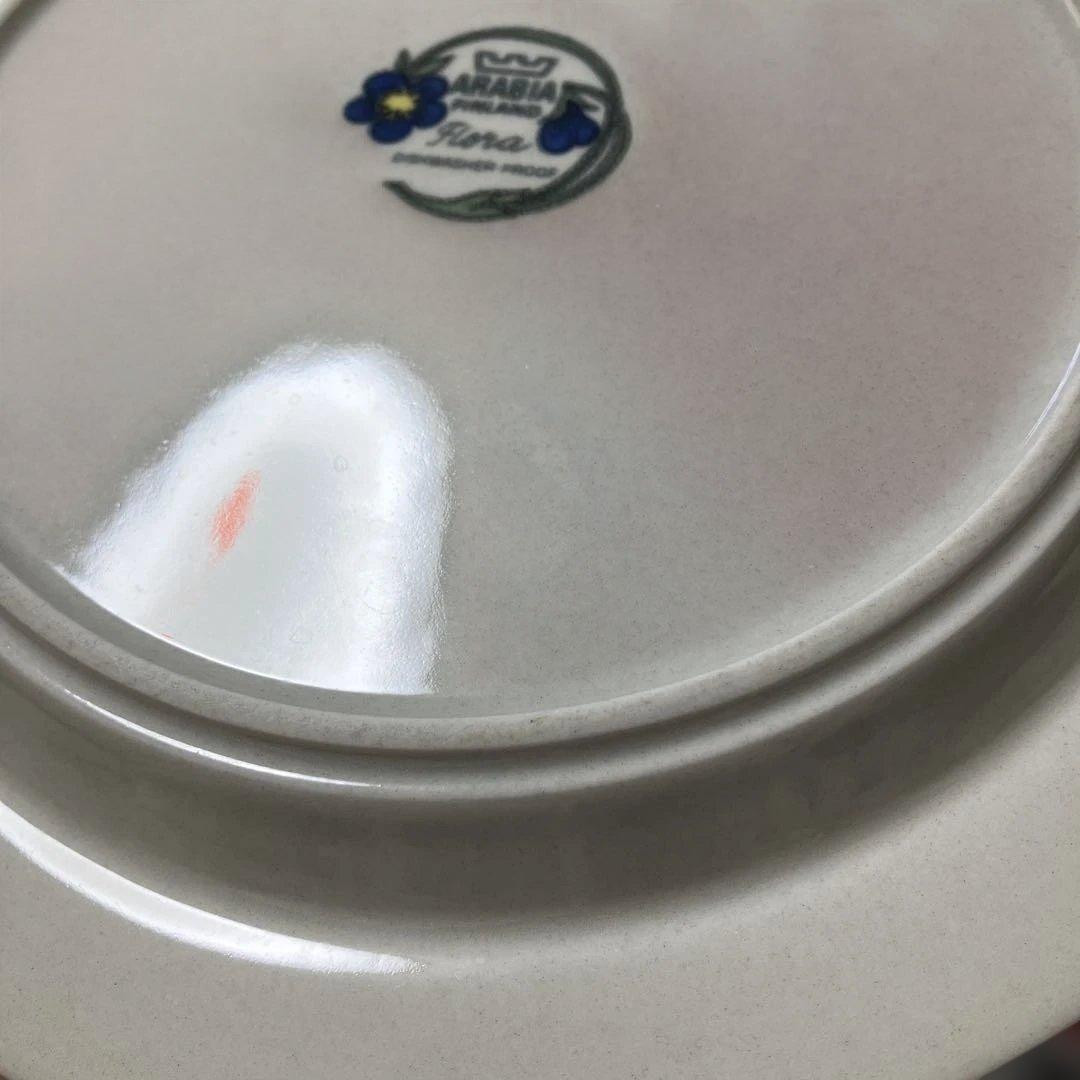 ARABIAエステリ・トムラ/Flora/フローラ24cmプレート1枚