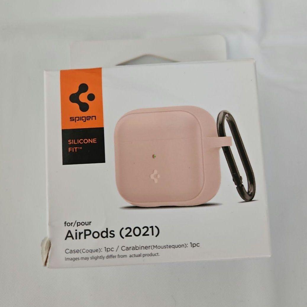 第3世代 AirPods カバー ケース イヤホンケース シリコン ピンク