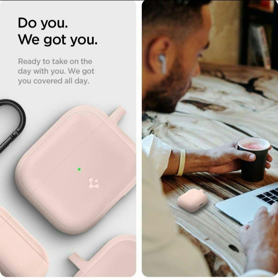 第3世代 AirPods カバー ケース イヤホンケース シリコン ピンク