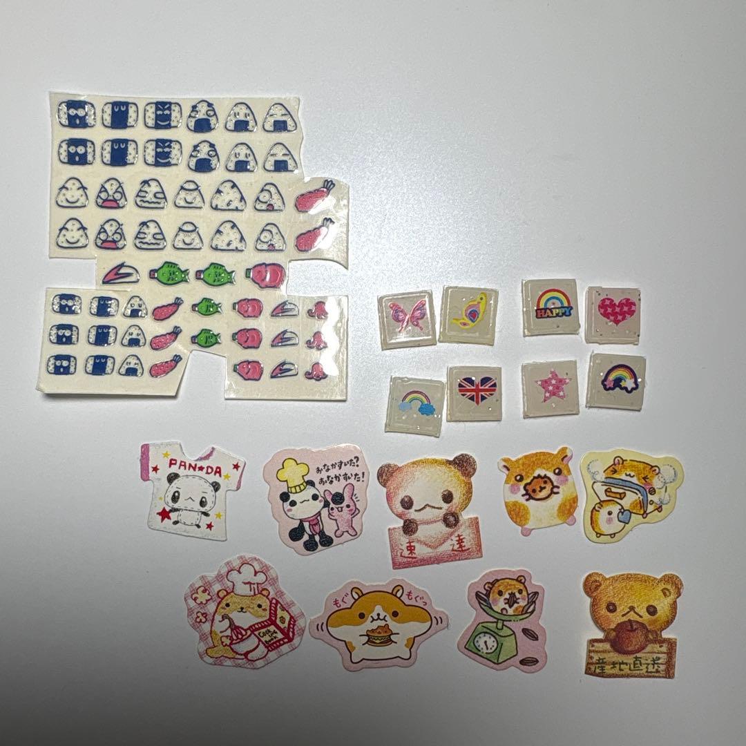 平成　シール手帳　6冊　シール付き