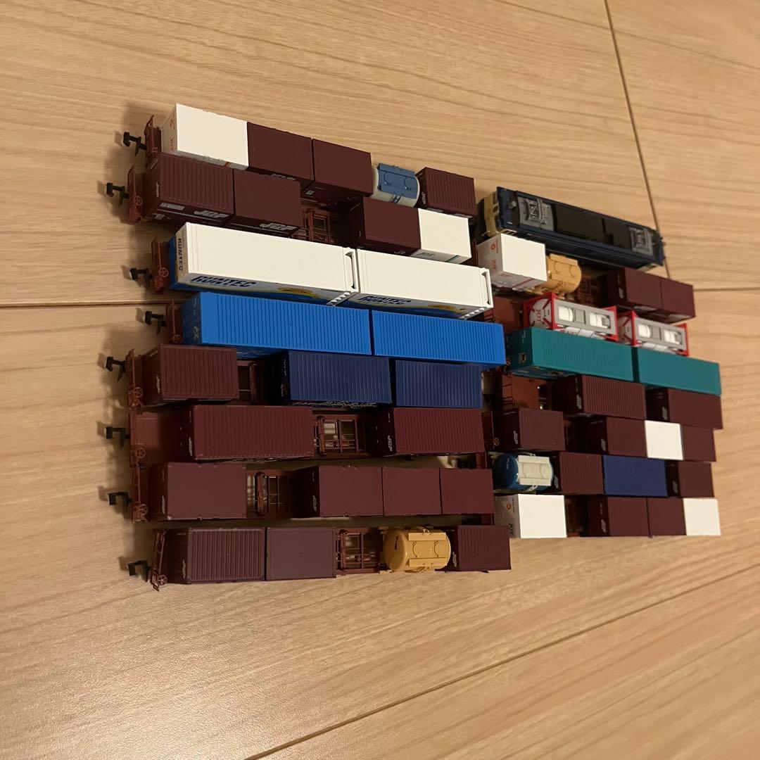 Nゲージ鉄道模型 貨物車両セット