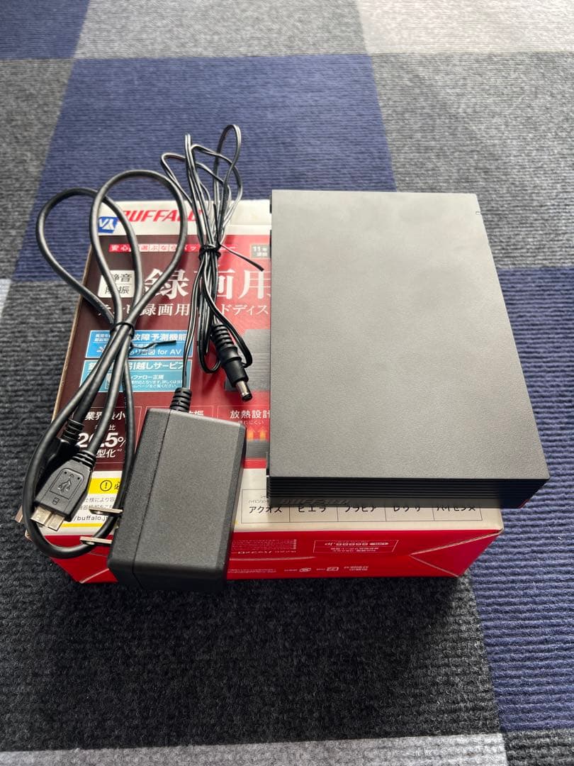 外付けハードディスク・ドライブ BUFFALO HDD 2TB HD-LDS2.0U3-BA