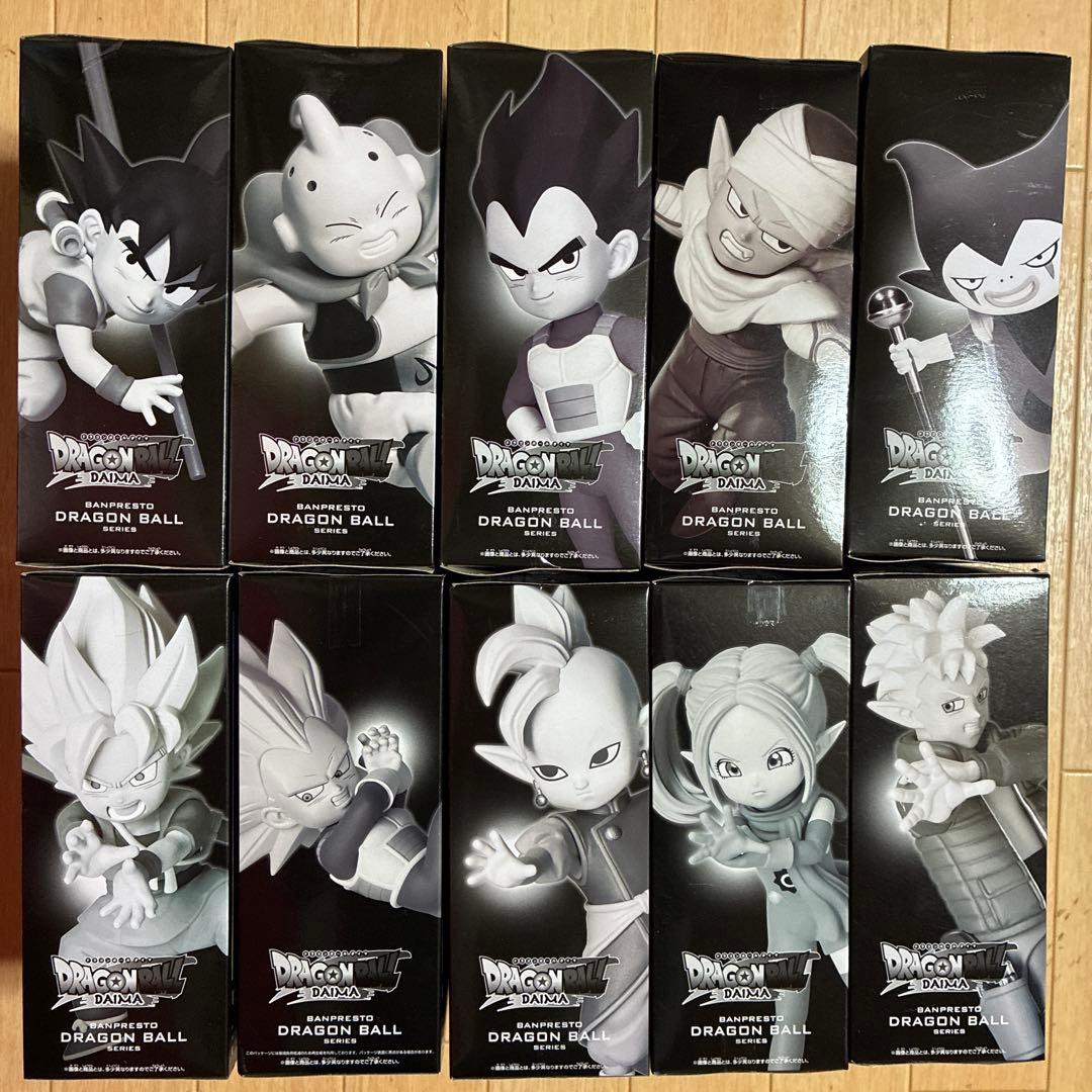 ドラゴンボールDAIMA パネル付きフィギュア10種セット